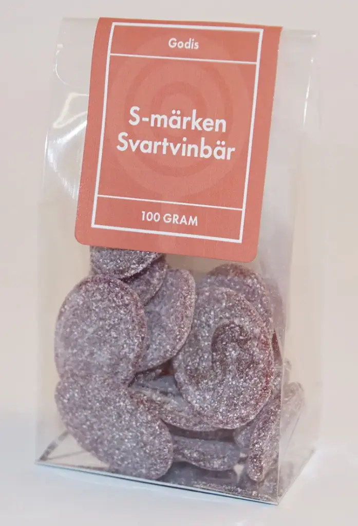 S-Mark Blackcurrant stand-up pouch 100g