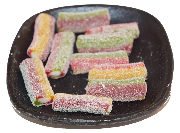 Sura regnbågsbitar lösvikt 1kg