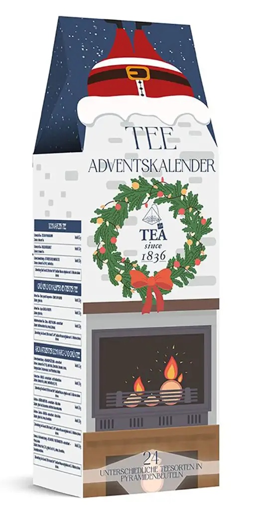 Tekalender 24 teer  Öppen spis