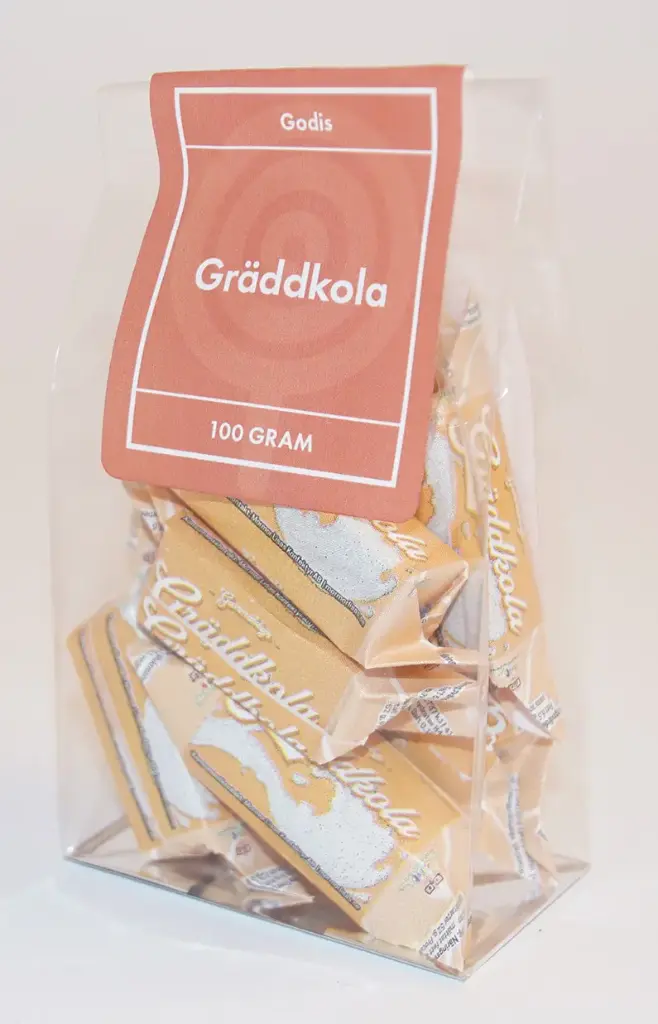Gräddkola MORMOR LISAS ståpåse 100g