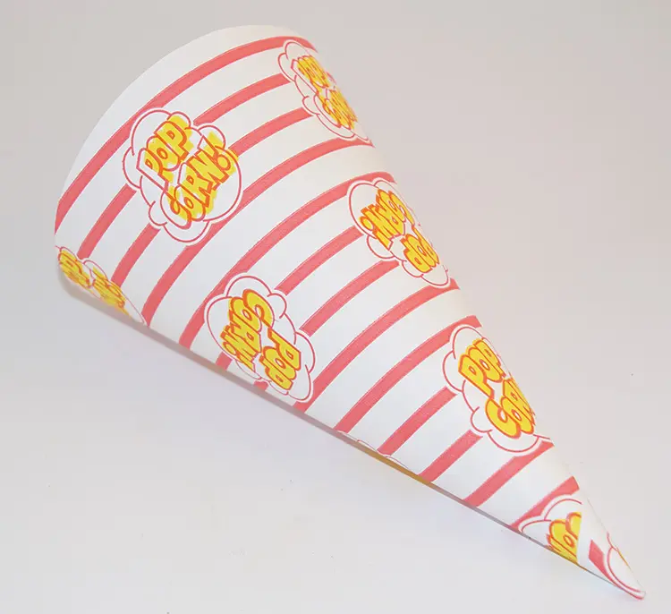 Popcorn cone 220x120mm