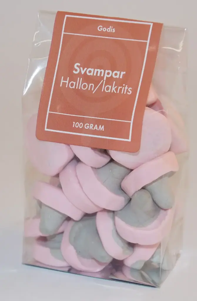 Mushrooms raspberry/liquorice pack in stand-up pouch 100g