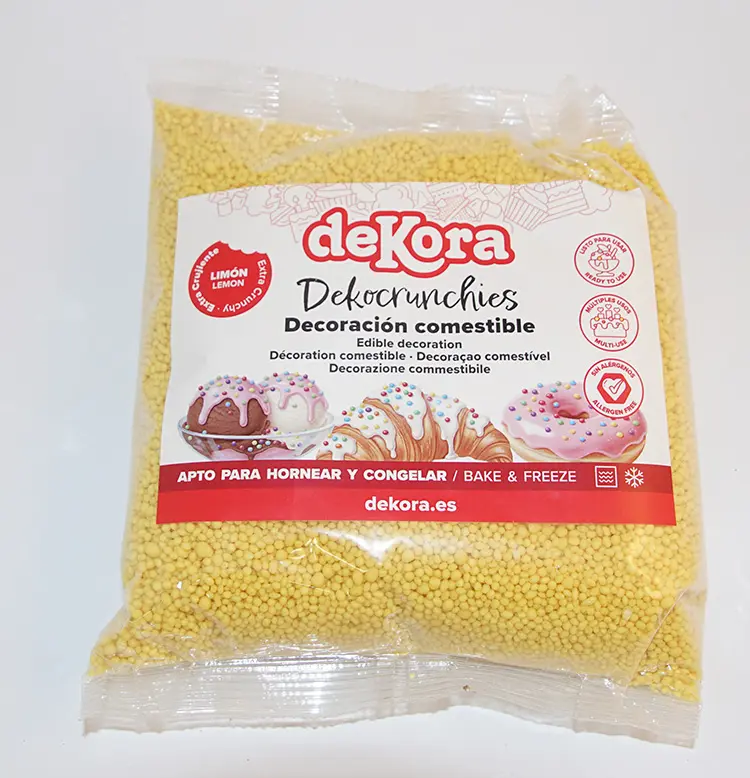 Decor crunchies Lemon bulk 1kg