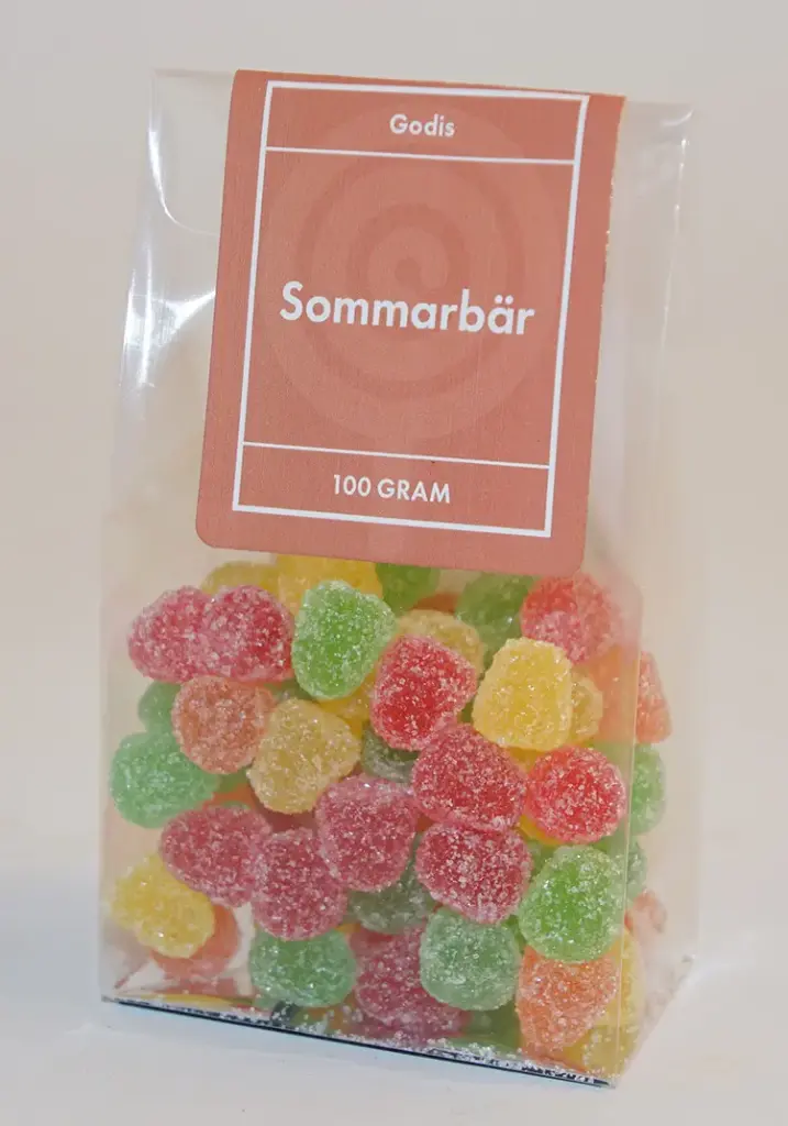 Summer berries pack in stand-up pouch 100g