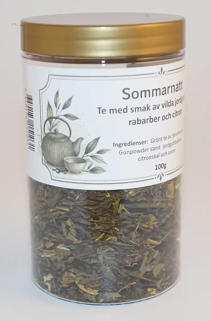 Sommarnatt grönt te i PET-burk 100g