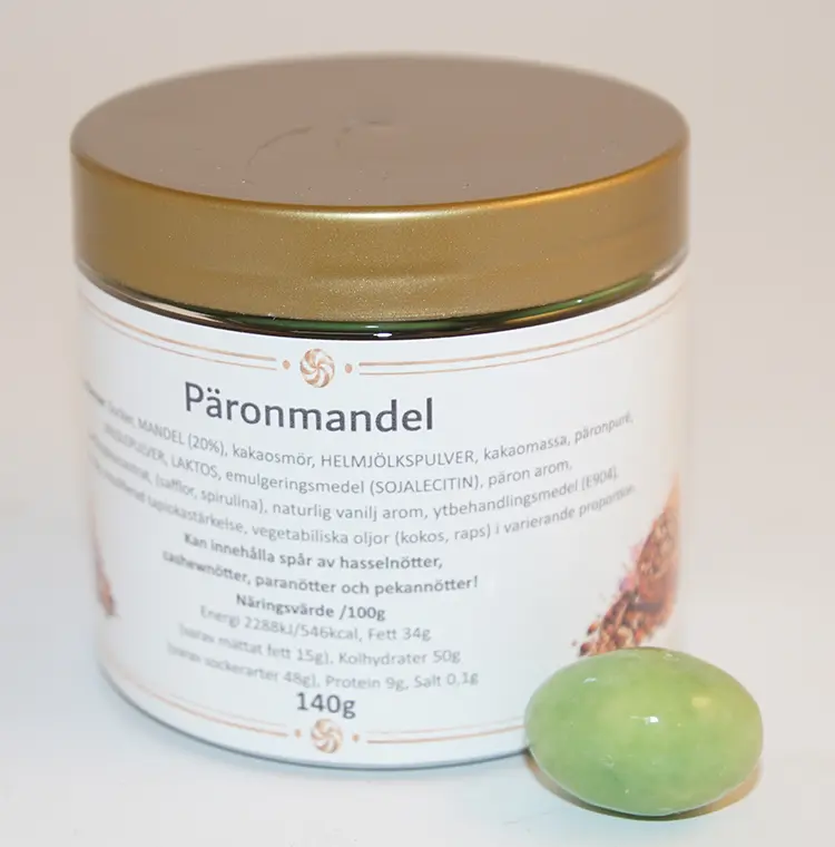 Päronmandel i PET-burk 140g