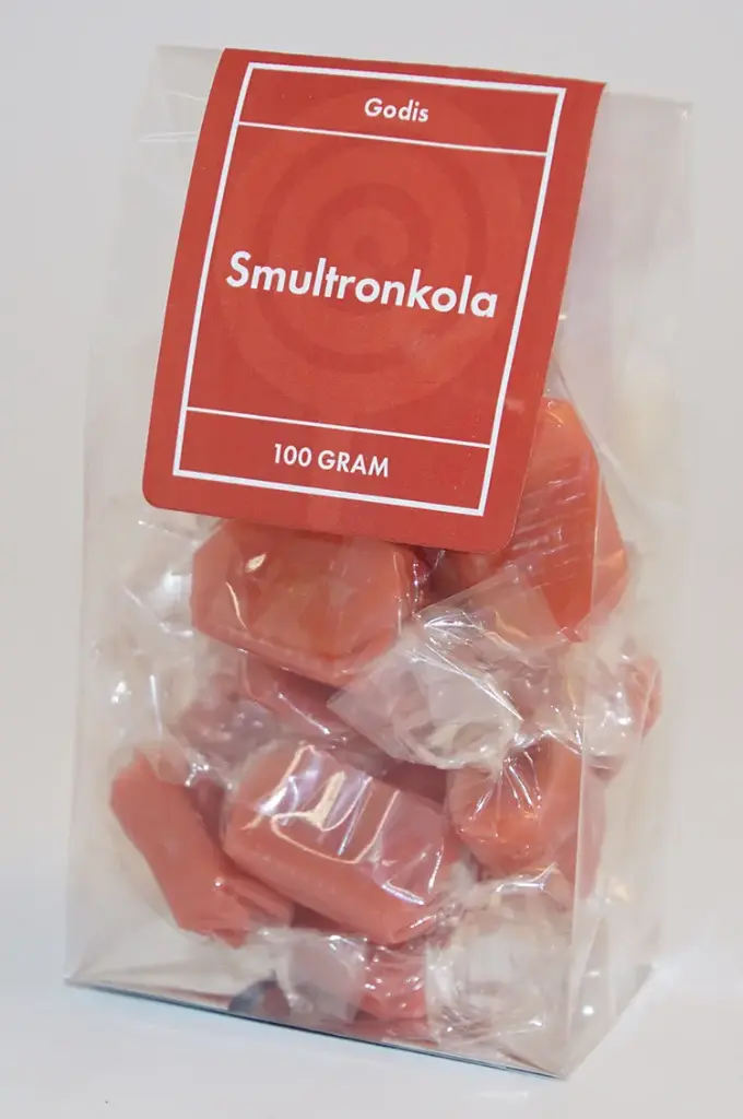 Smultronkola kolafabriken i ståpåse 100g