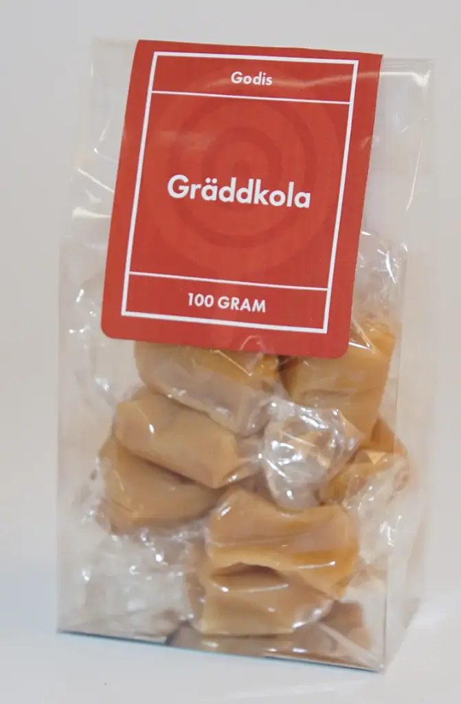 Cream caramel kolafabriken in stand-up pouch 100g