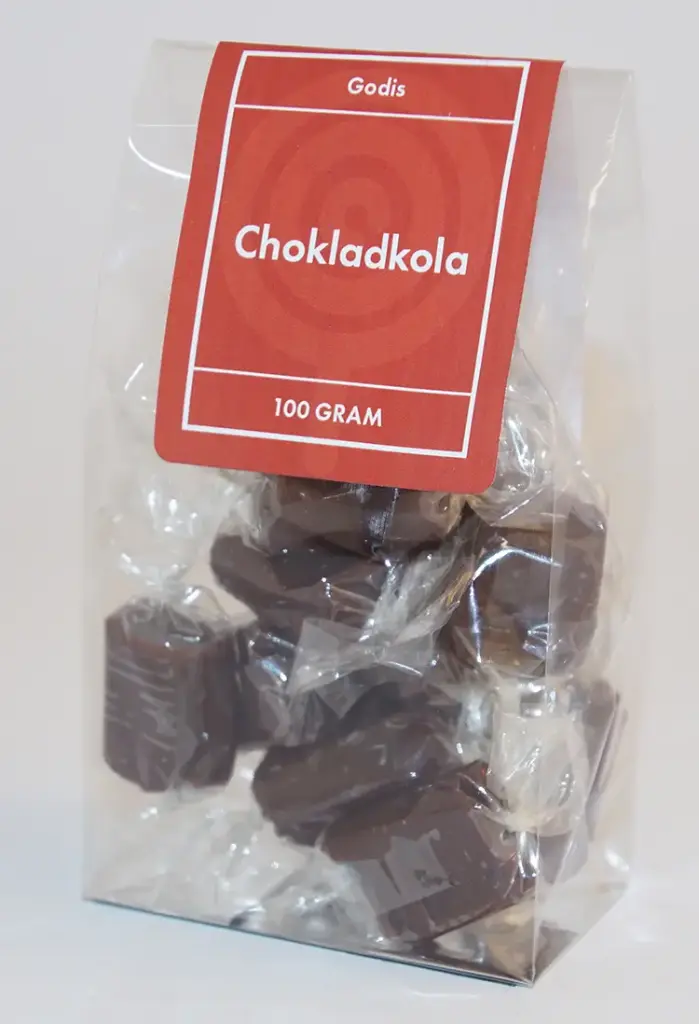 Chokladkola kolafabriken i ståpåse 100g