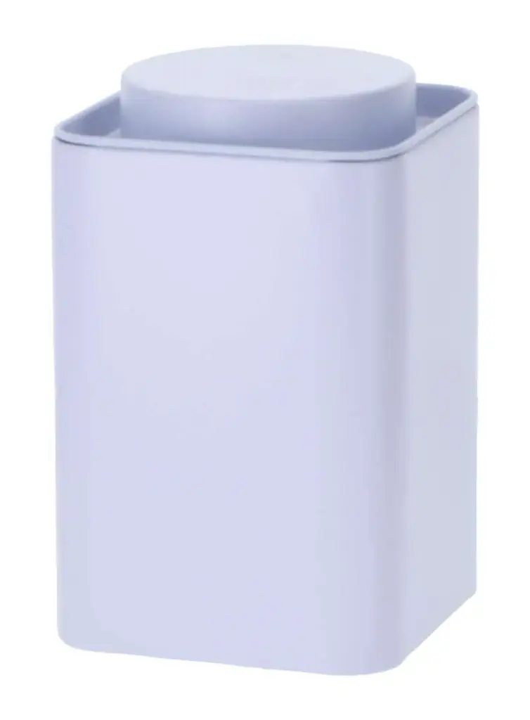 White jar 100g stackable 73x73x105mm