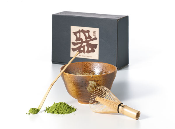 Matcha set in cardboard 3-piece