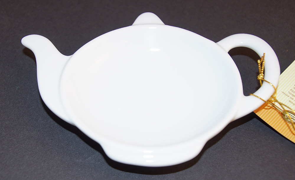 Dishes for tea strains / tea bags