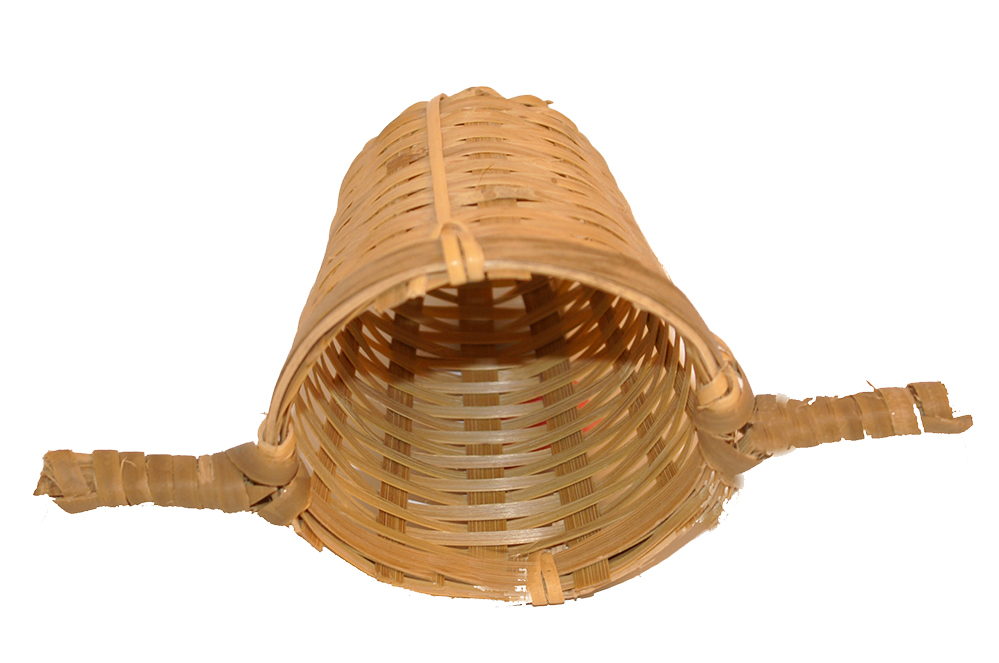 Tea strainer in bamboo 2 handles