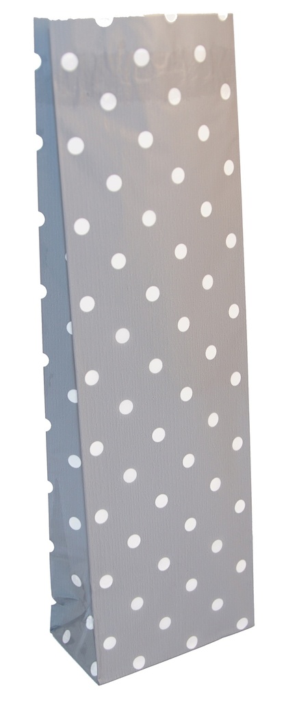 100g Gray with dots bag without window