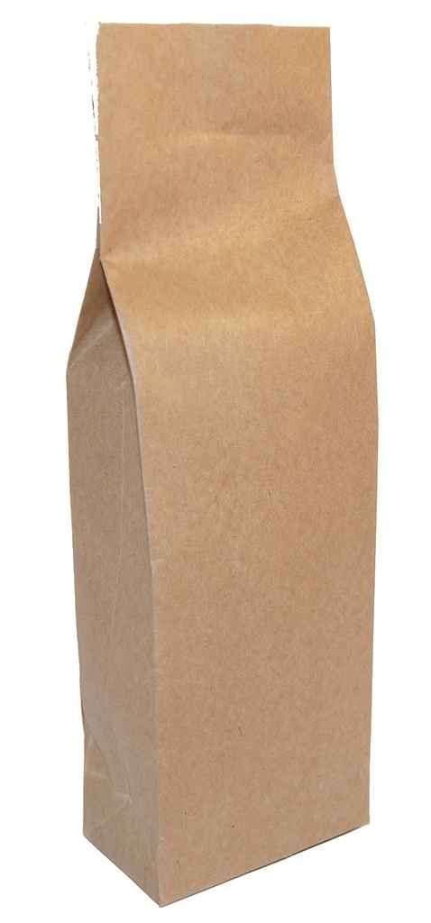 100g  Brown matt bag 2-layer