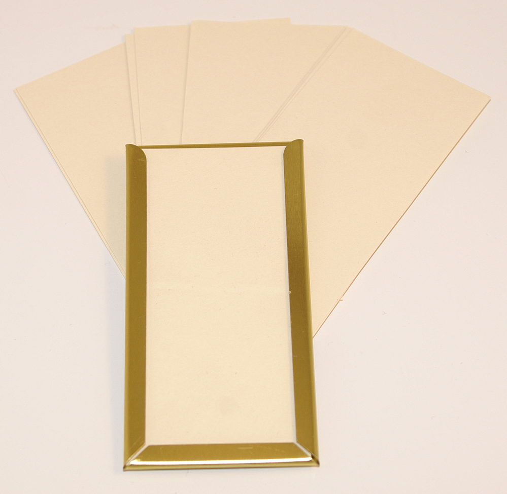 Signs for shop can frame standing 95x47mm