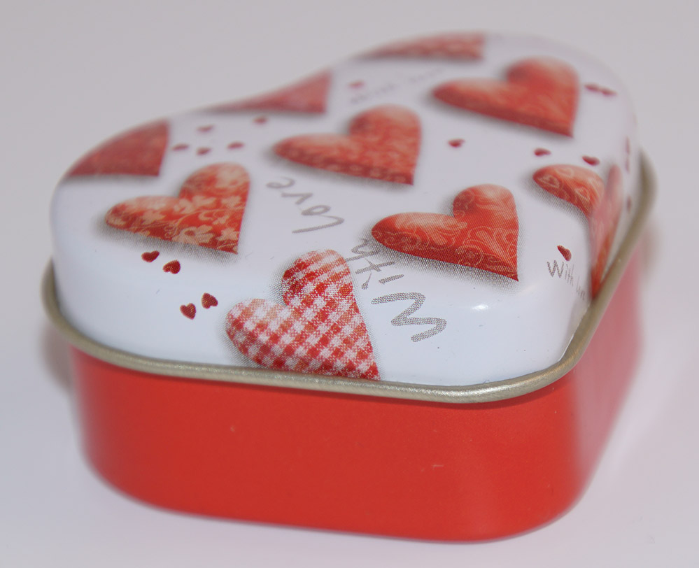 Heart jar heart-shaped
