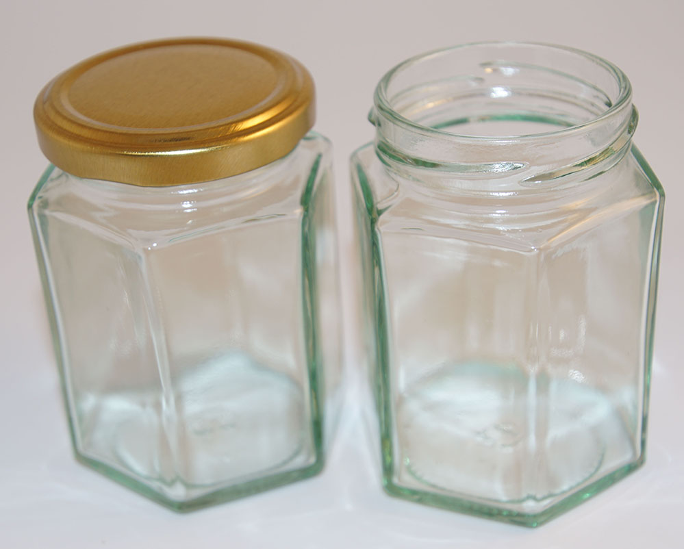 Glasburk 6-kantig