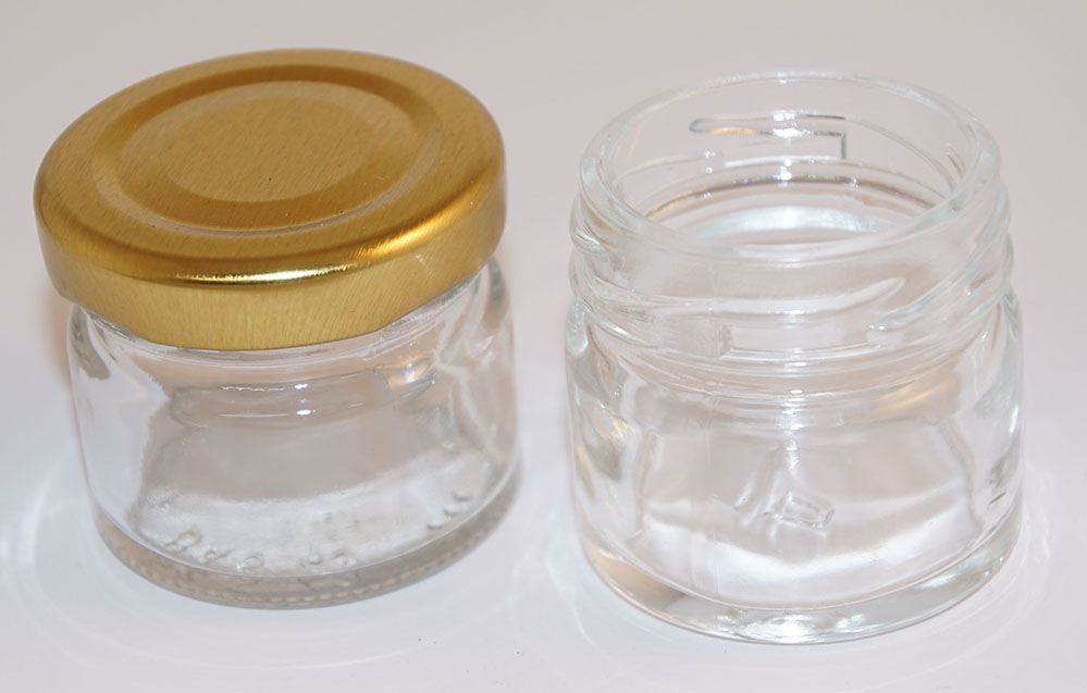 Glass jar 30ml