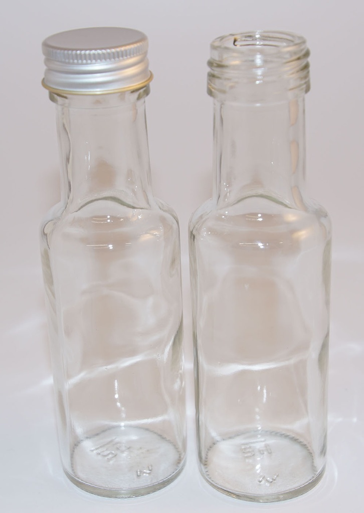 Glasflaska 125mm