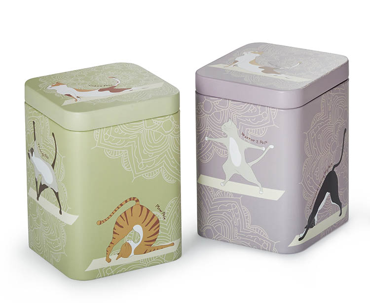 Yoga Cat's jar 100g / 2 patterns strong lid
