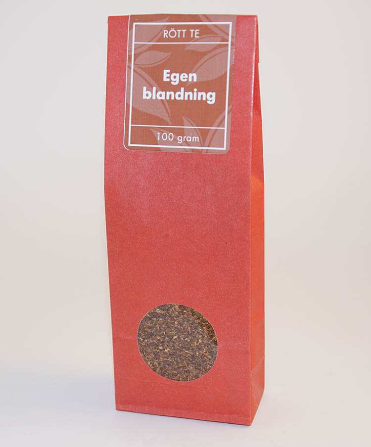 Egen blandning rött te fp 100g