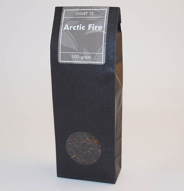Arctic Fire svart te fp 100g