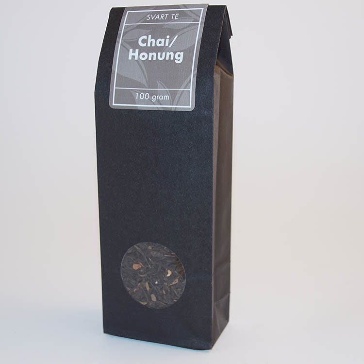 Chai/Honey black tea pack 100g