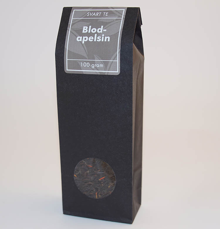 Blood orange black tea pack 100g