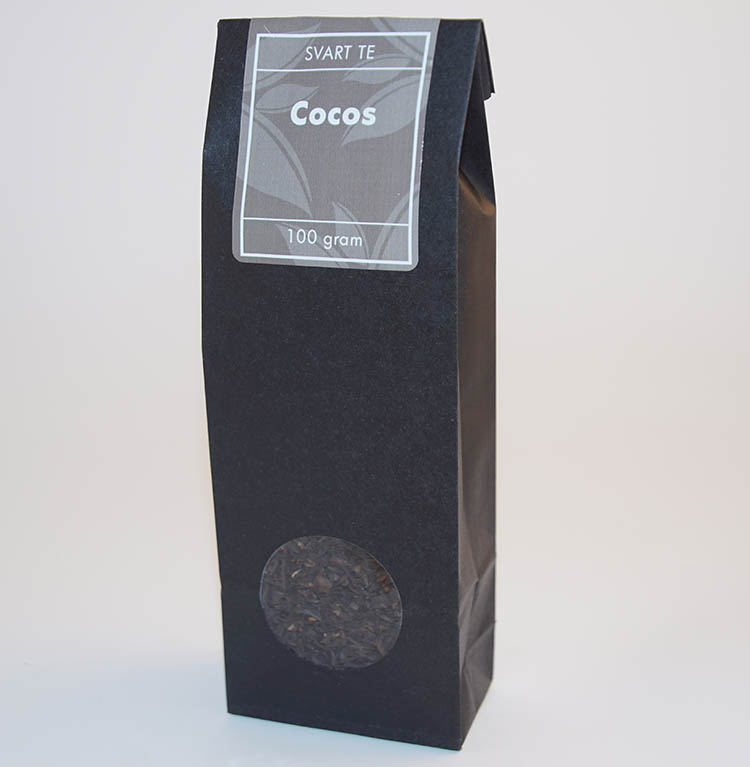 Coconut black tea pack 100g