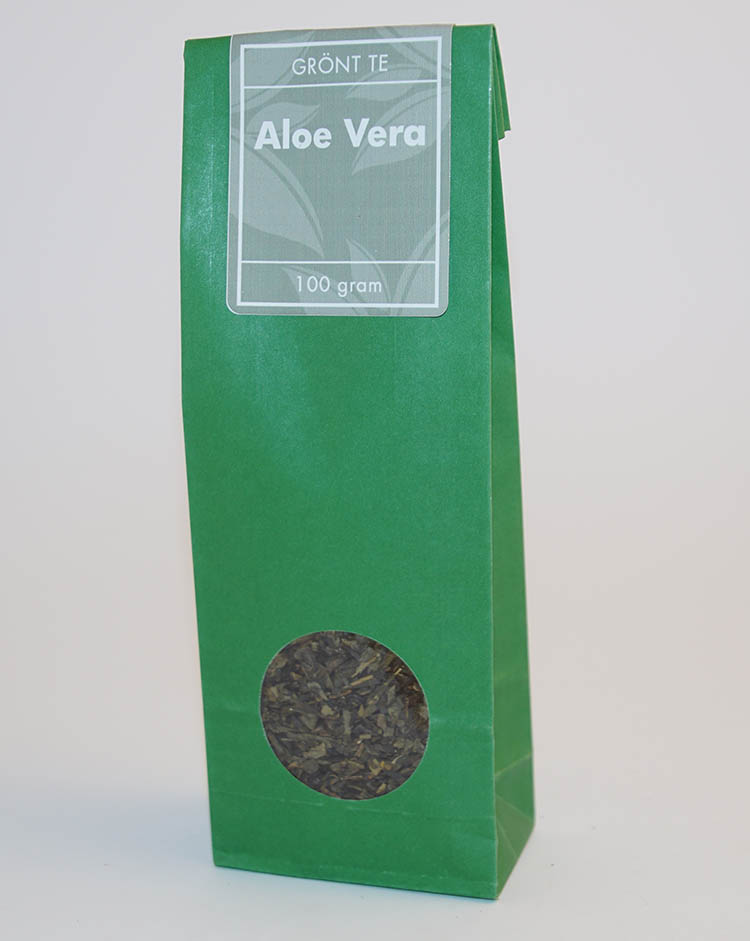 Aloe vera grönt te fp 100g