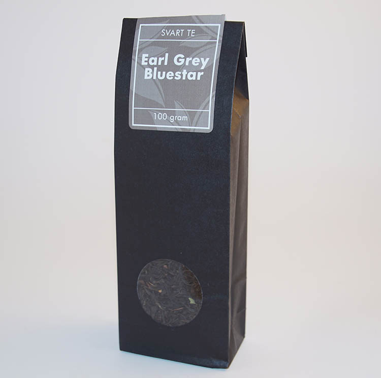 Earl grey bluestar black tea pack 100g
