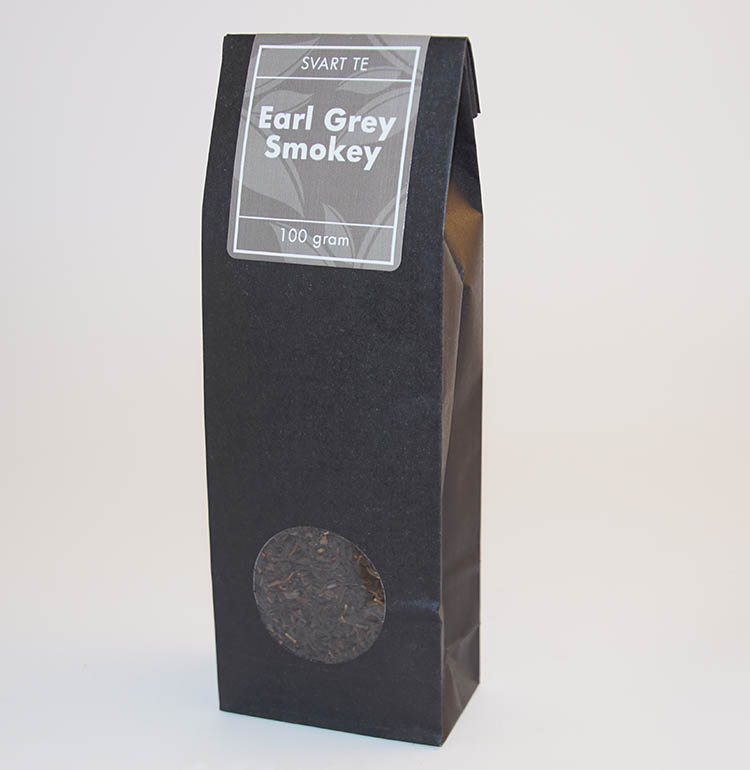 Earl grey Smokey svart te fp 100g