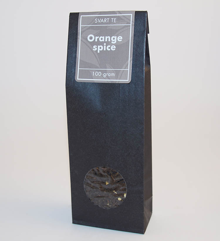 Orange Spice black tea pack 100g