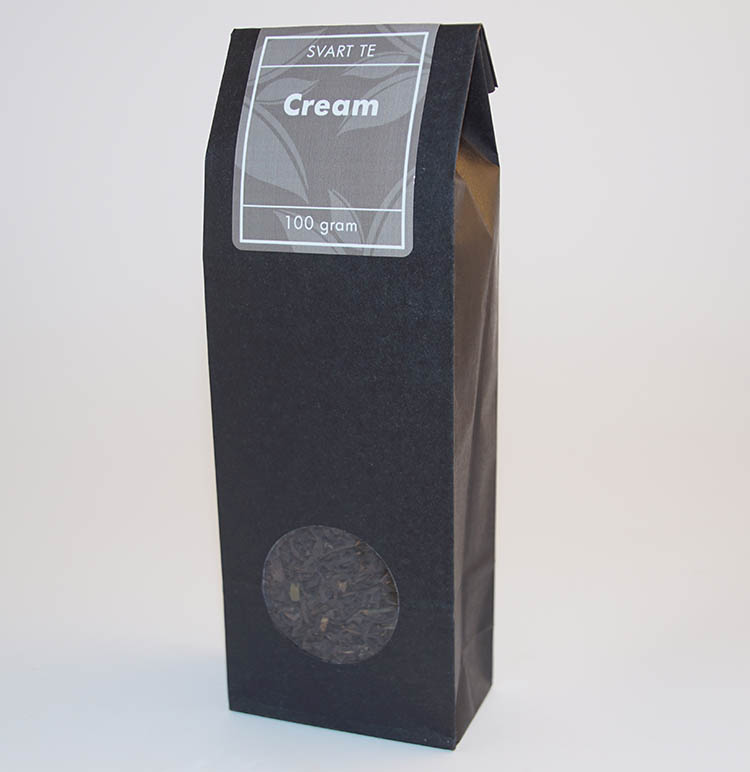 Cream black tea pack 100g