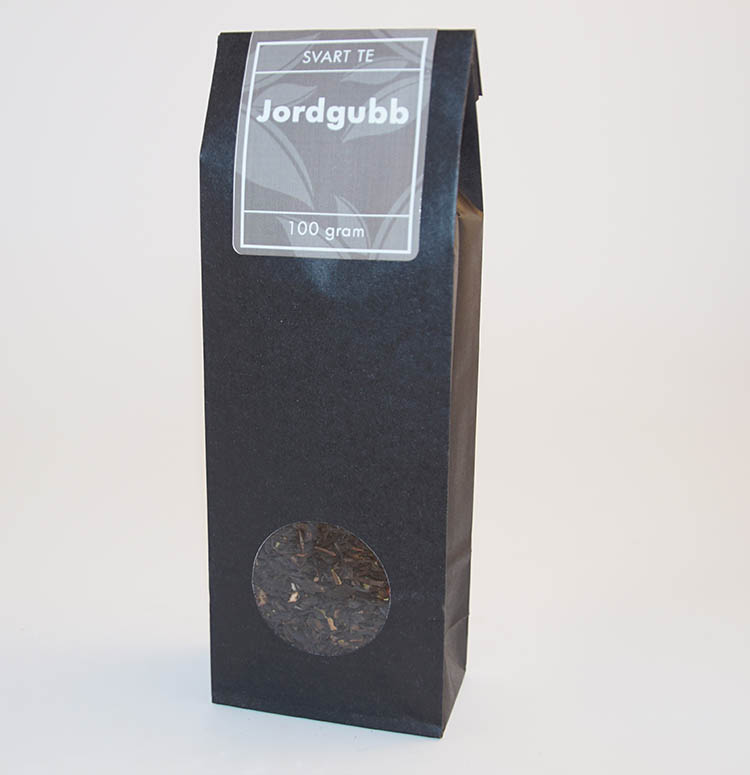Strawberry black tea pack 100g
