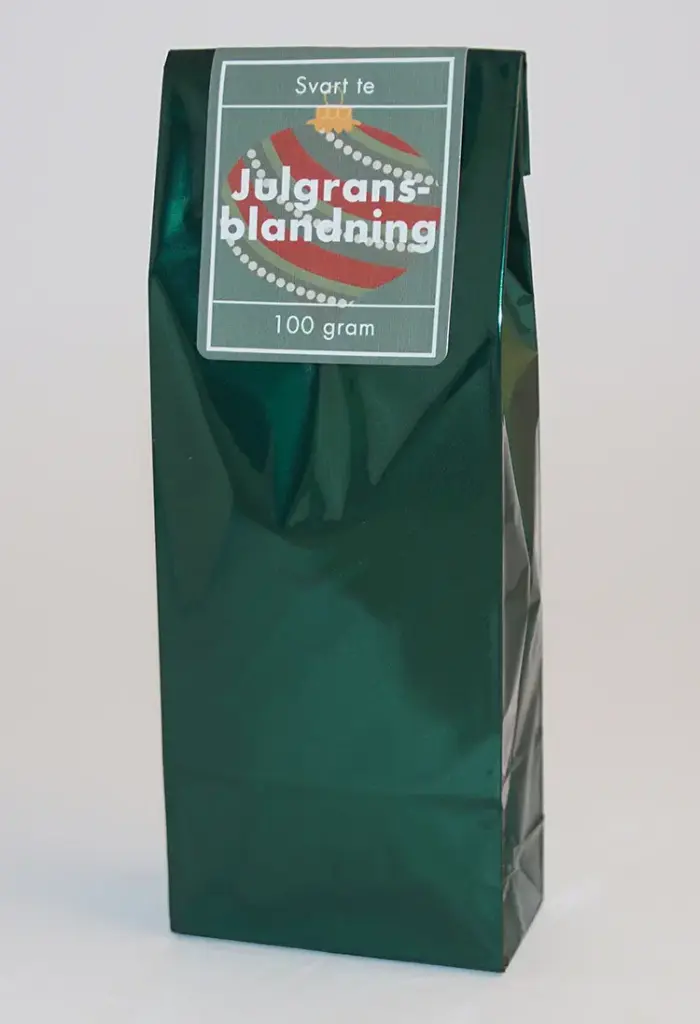 Christmas tree blend black tea pack 100g