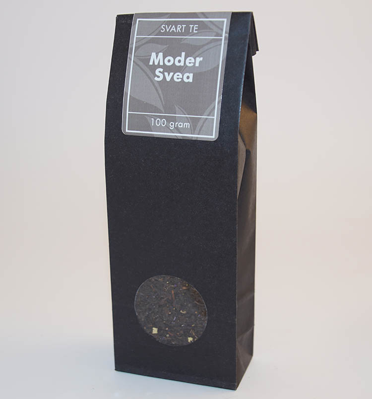 Moder Svea svart te fp 100g