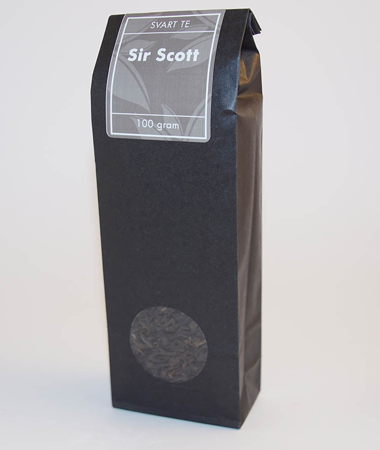 Sir Scott black tea pack 100g