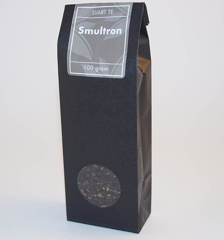 Wild strawberry black tea pack 100g