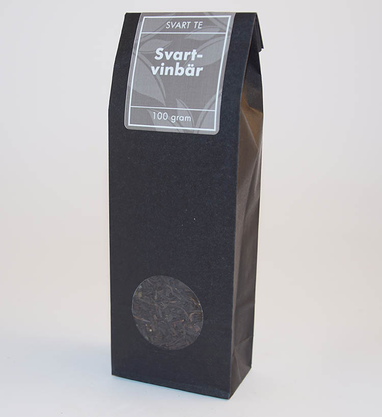 Svartvinbär svart te fp 100g