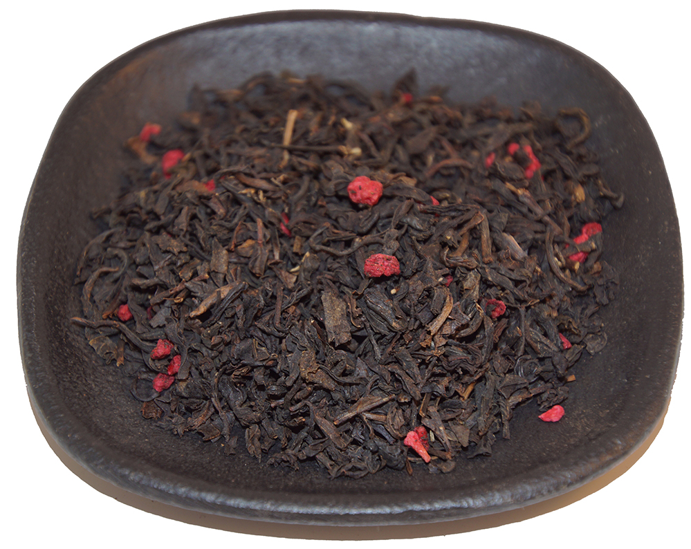 Raspberry/liquorice black tea bulk 1kg