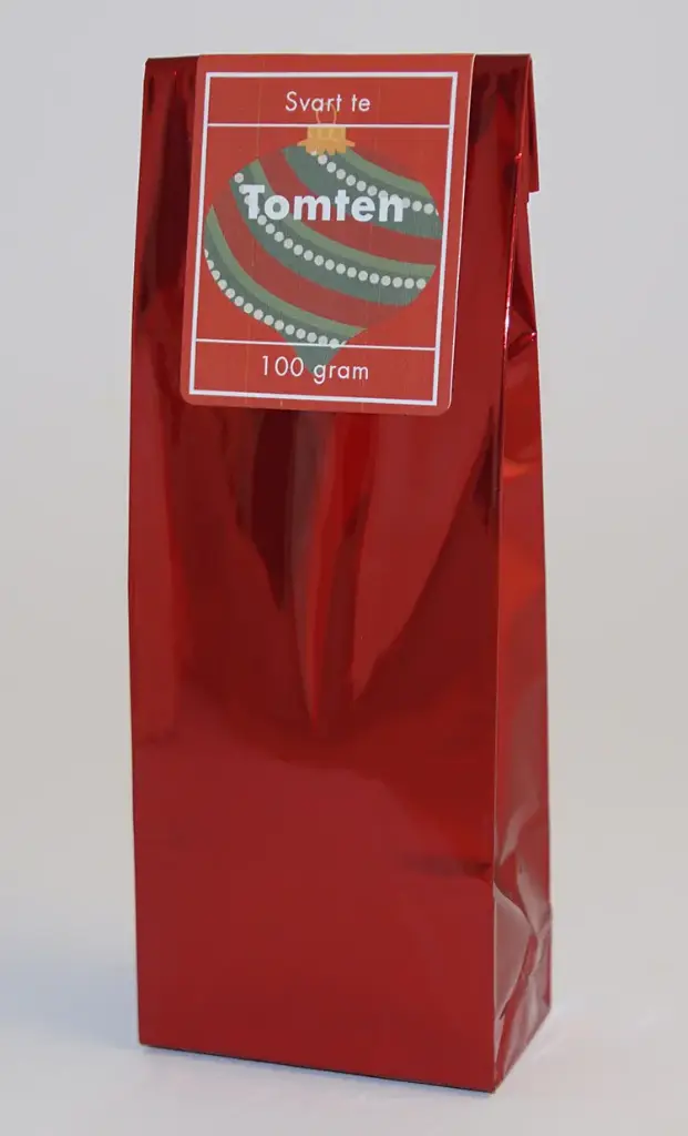 Tomten svart te fp 100g