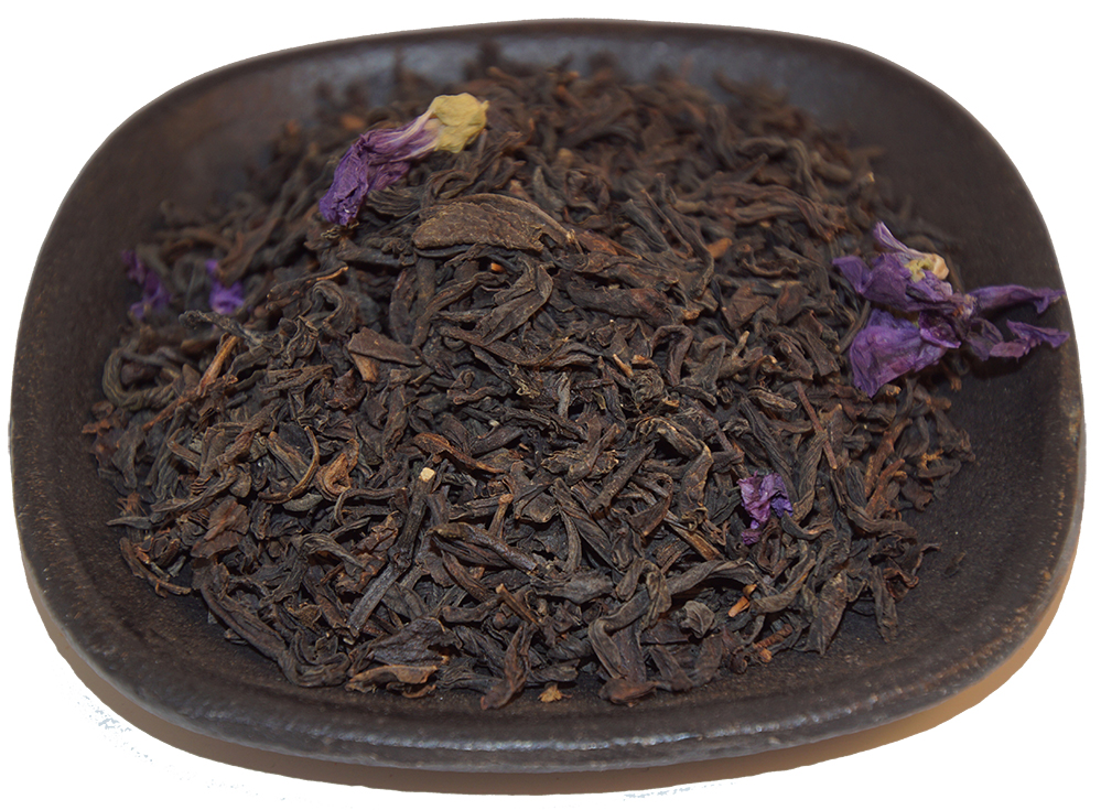 Violet/liquorice black tea bulk 1kg