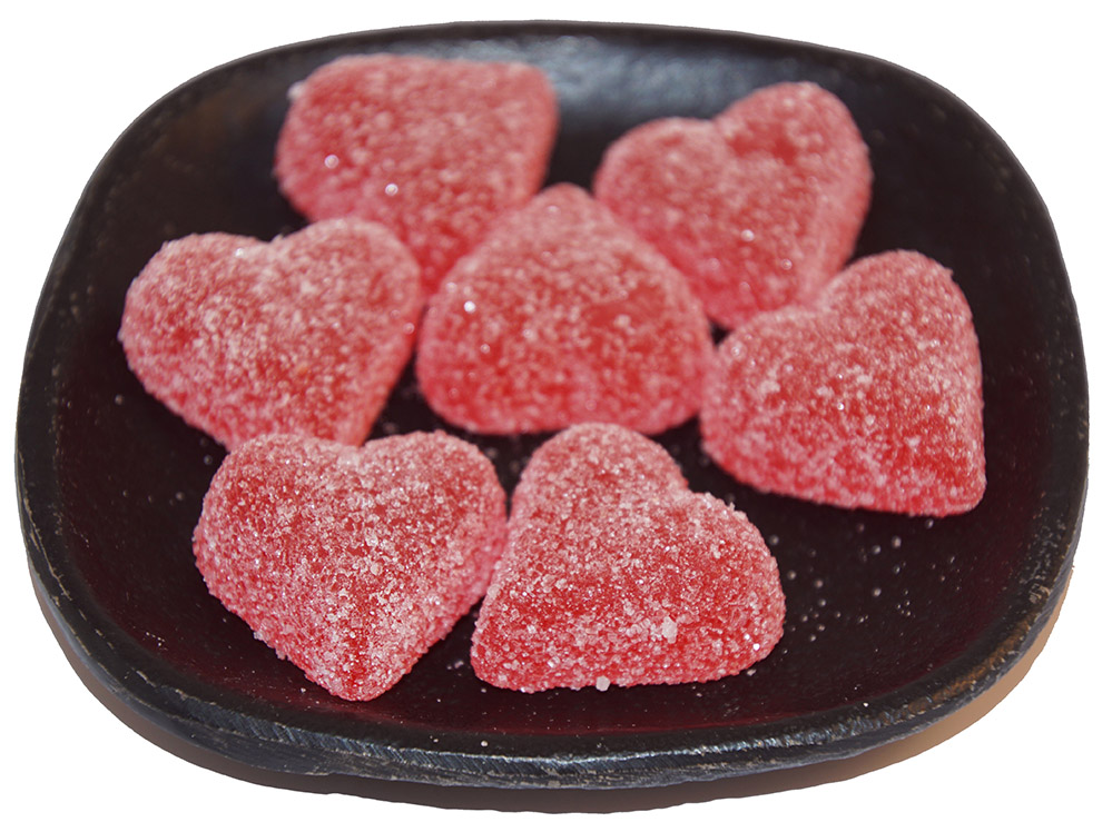 Gelehjärtan FRANSSON  lösvikt 1kg