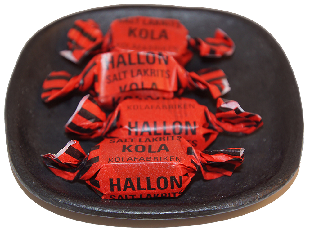 Hallon/Saltlakritskola kolafabriken lösvikt 1kg