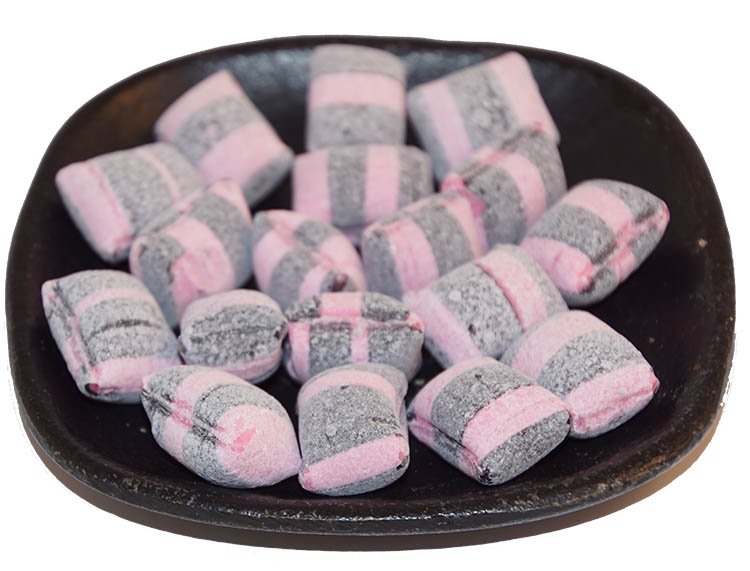 Hallonsalta kuddar GRENNA lösvikt 1kg