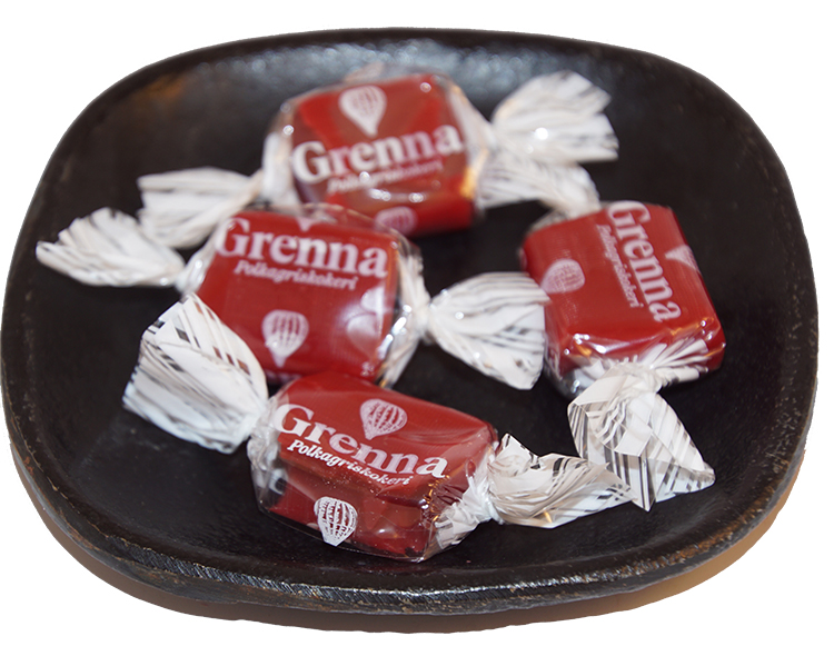 Wild strawberry toffee GRENNA bulk 1kg