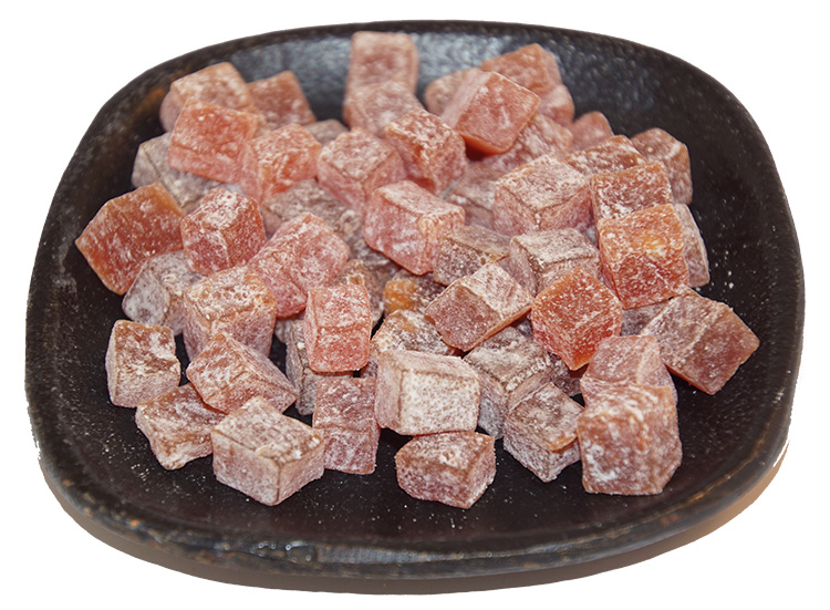Fruit cubes Raspberry flavour 1kg