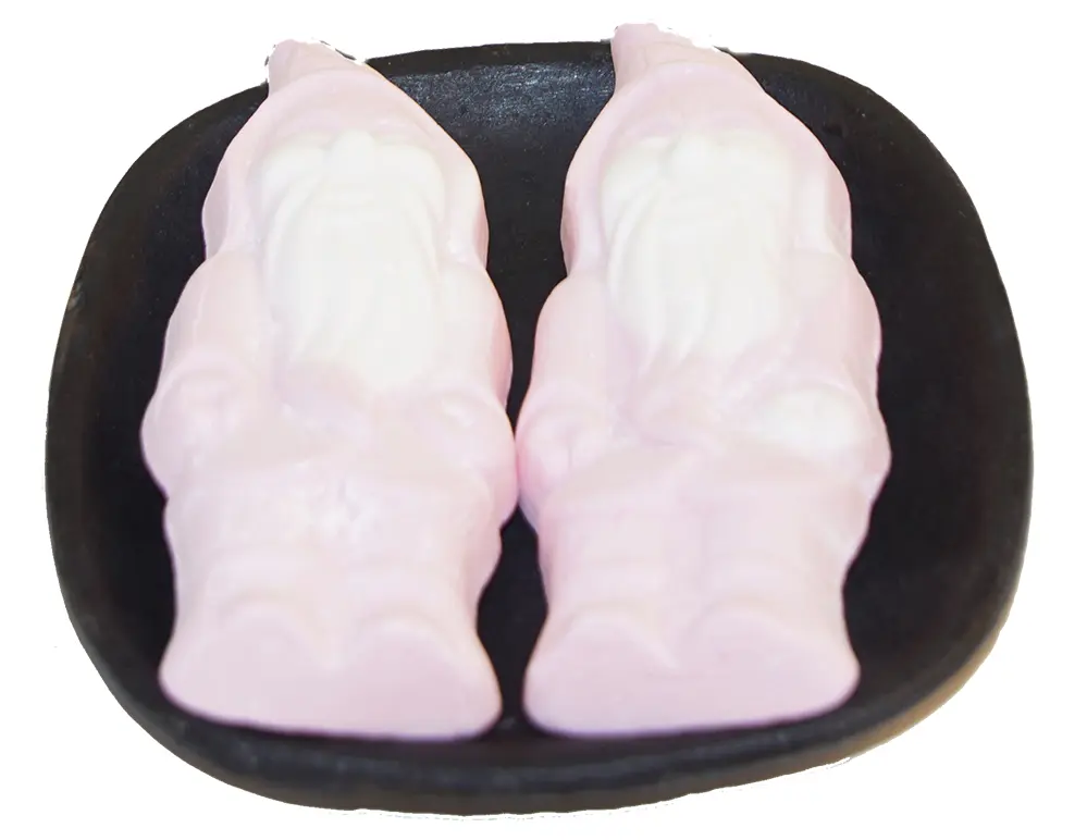 Marshmallow santas large FRANSSON bulk 1kg